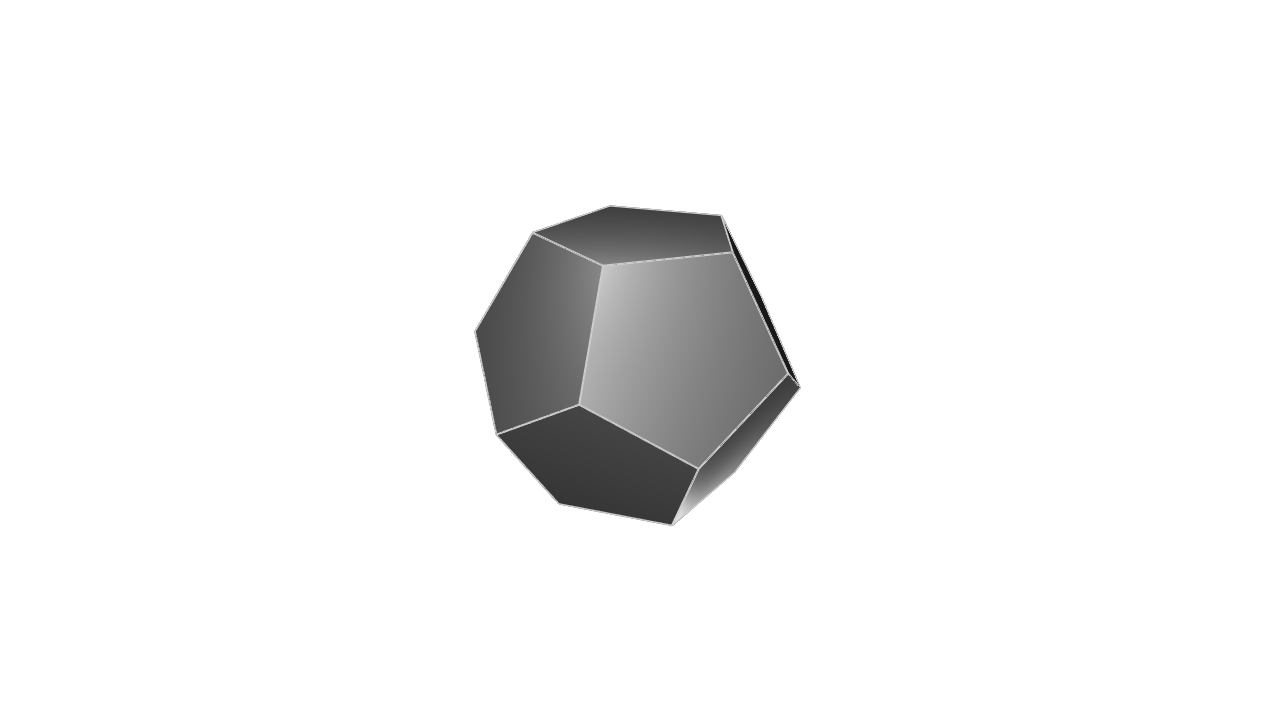 dodecahedron